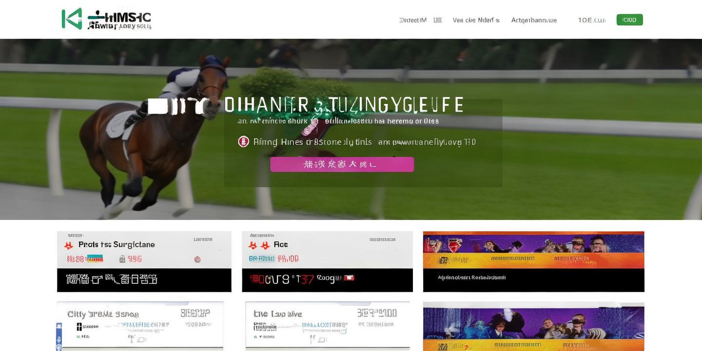 探索hkjc<strong>香港赛马会官网</strong>：您的在线马术盛宴指南