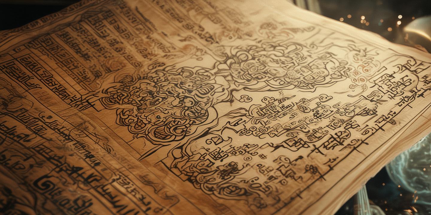 《探秘玄机：解读古风怪图中的神秘符号》