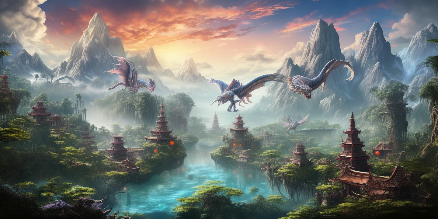 <strong>龙域世界</strong>：神秘奇幻的东方幻想之地