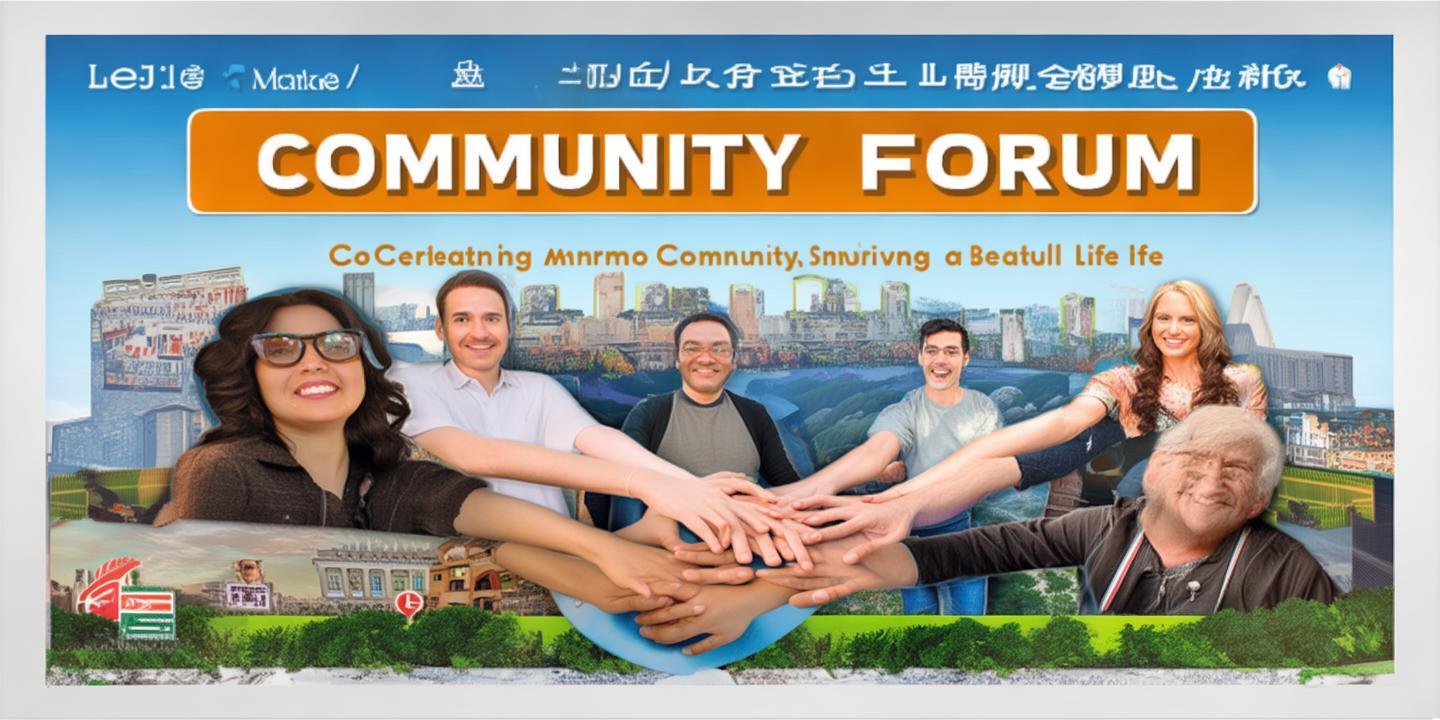 <strong>乐家市场社区论坛预告</strong>:共创和谐社区,共享美好生活